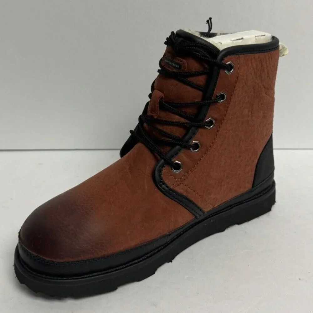 UGG Mens Harkley Waterproof Winter Boots, Size 6 M